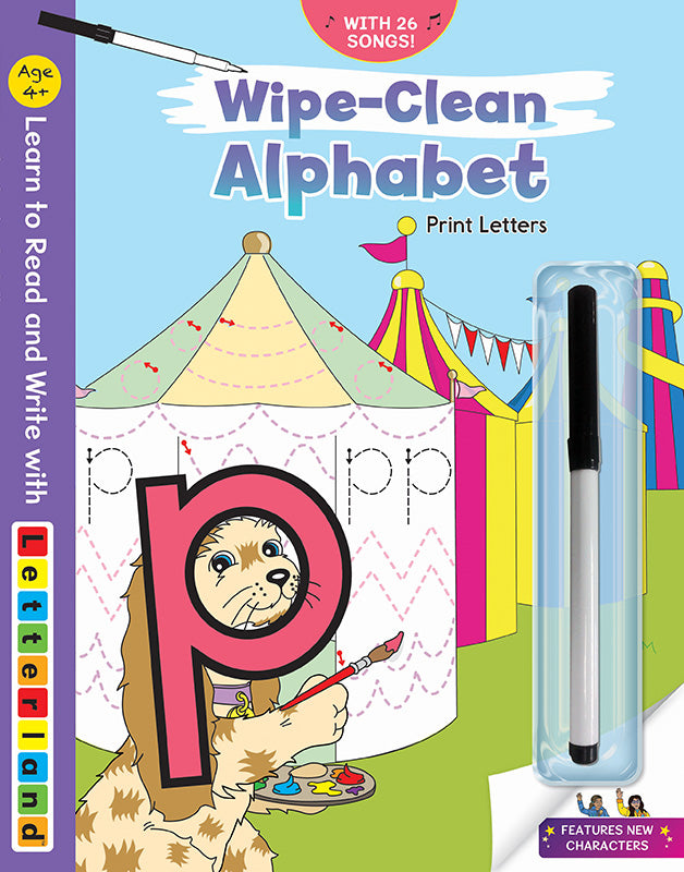 Wipe-Clean Alphabet - Print Letters