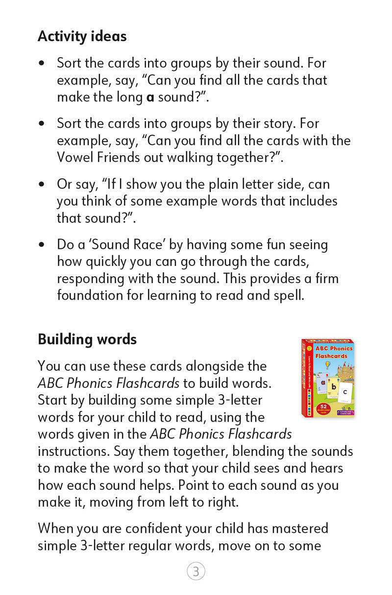 Beyond ABC Phonics Flashcards