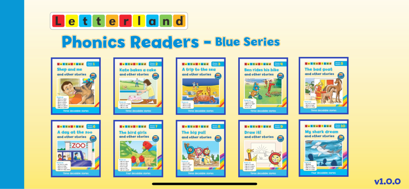 Phonics Readers Blue Series App