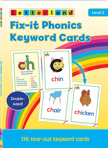 Fix-it Phonics - Level 2 - Keyword Cards (2nd Edition)